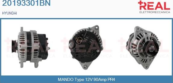 REAL 20193301BN - Alternateur droxauto.com