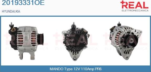 REAL 20193331OE - Alternateur droxauto.com