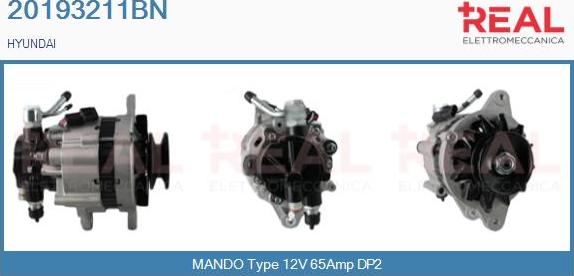 REAL 20193211BN - Alternateur droxauto.com