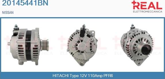 REAL 20145441BN - Alternateur droxauto.com