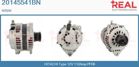 REAL 20145541BN - Alternateur droxauto.com