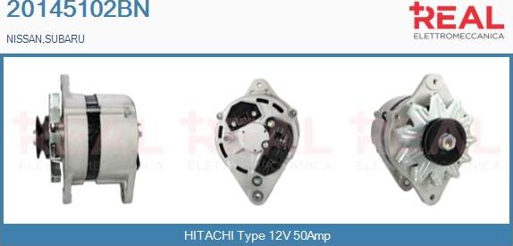 REAL 20145102BN - Alternateur droxauto.com