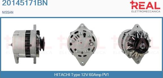 REAL 20145171BN - Alternateur droxauto.com