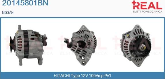REAL 20145801BN - Alternateur droxauto.com