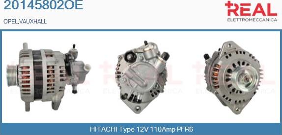 REAL 20145802OE - Alternateur droxauto.com