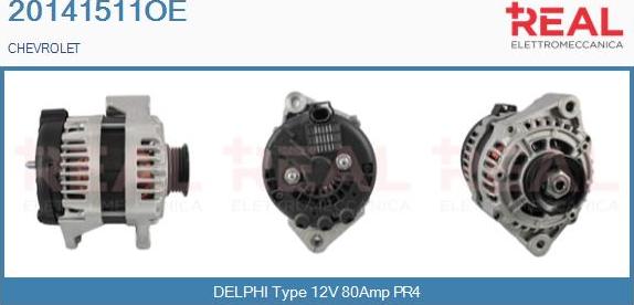 REAL 20141511OE - Alternateur droxauto.com