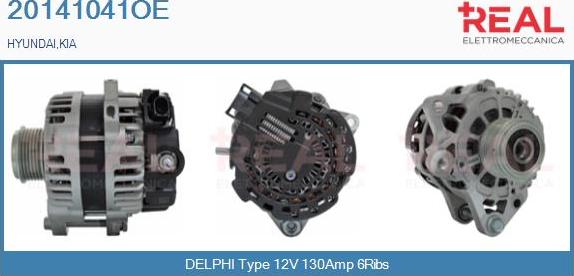 REAL 20141041OE - Alternateur droxauto.com