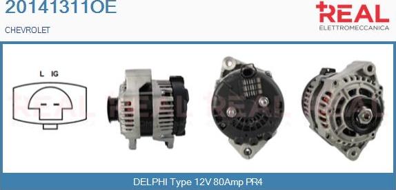 REAL 20141311OE - Alternateur droxauto.com