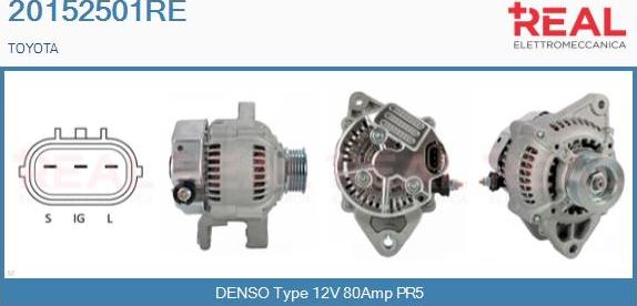 REAL 20152501RE - Alternateur droxauto.com