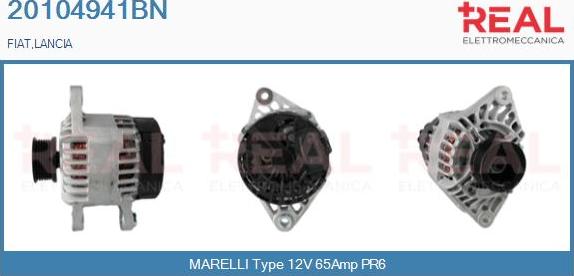 REAL 20104941BN - Alternateur droxauto.com