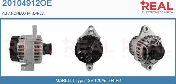 REAL 20104912OE - Alternateur droxauto.com