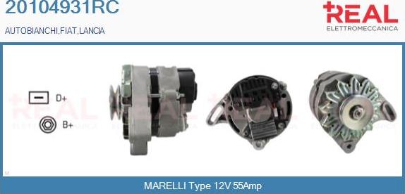 REAL 20104931RC - Alternateur droxauto.com