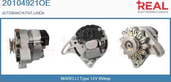 REAL 20104921OE - Alternateur droxauto.com
