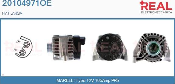 REAL 20104971OE - Alternateur droxauto.com