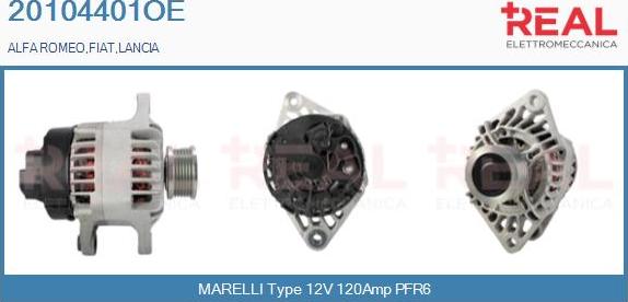 REAL 20104401OE - Alternateur droxauto.com