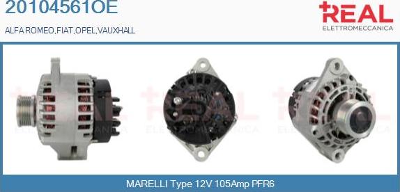 REAL 20104561OE - Alternateur droxauto.com