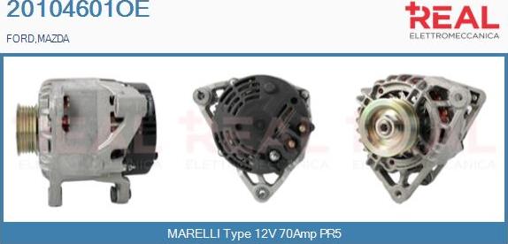 REAL 20104601OE - Alternateur droxauto.com