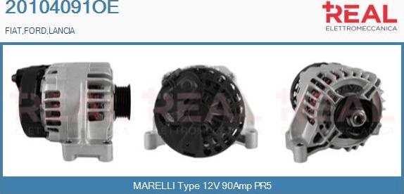REAL 20104091OE - Alternateur droxauto.com