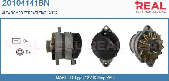 REAL 20104141BN - Alternateur droxauto.com