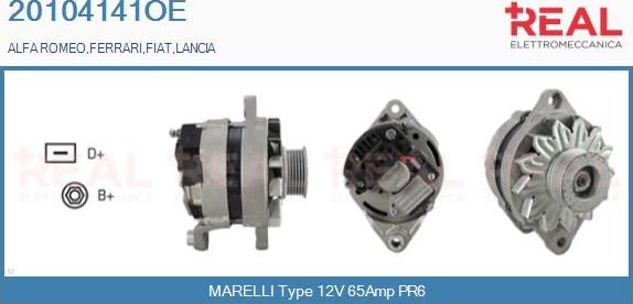 REAL 20104141OE - Alternateur droxauto.com