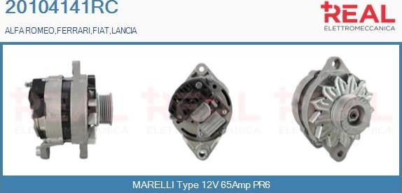 REAL 20104141RC - Alternateur droxauto.com