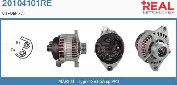 REAL 20104101RE - Alternateur droxauto.com