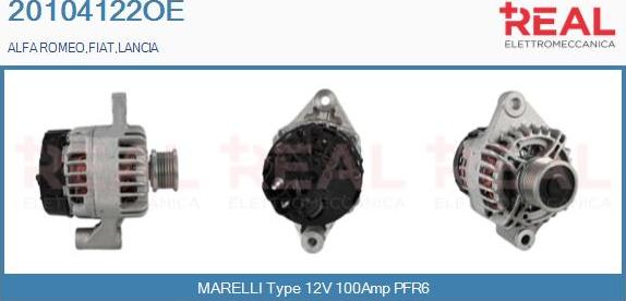REAL 20104122OE - Alternateur droxauto.com