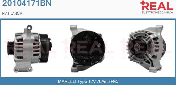 REAL 20104171BN - Alternateur droxauto.com