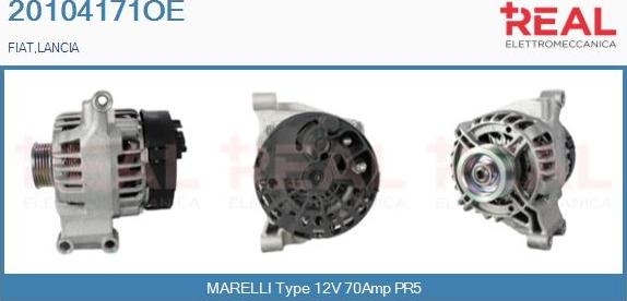 REAL 20104171OE - Alternateur droxauto.com