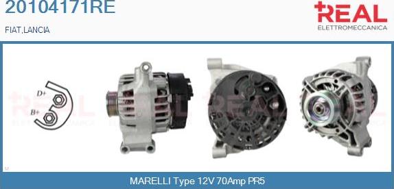 REAL 20104171RE - Alternateur droxauto.com