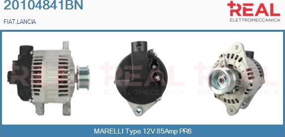 REAL 20104841BN - Alternateur droxauto.com