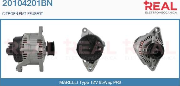 REAL 20104201BN - Alternateur droxauto.com