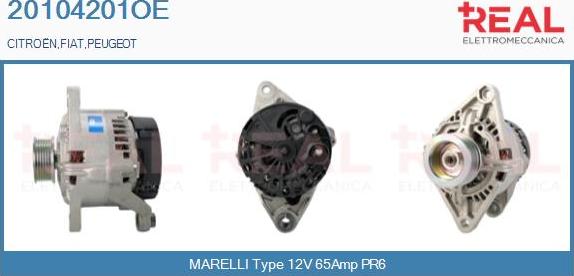 REAL 20104201OE - Alternateur droxauto.com