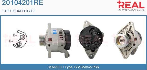 REAL 20104201RE - Alternateur droxauto.com