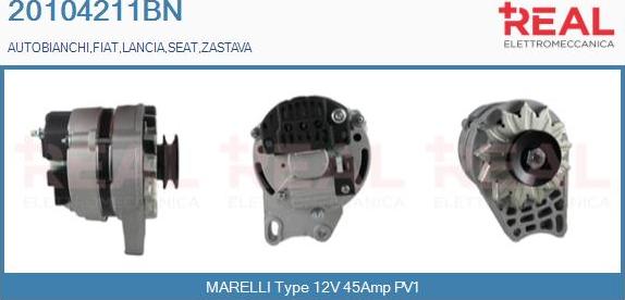 REAL 20104211BN - Alternateur droxauto.com