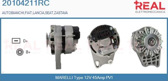 REAL 20104211RC - Alternateur droxauto.com
