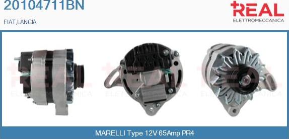 REAL 20104711BN - Alternateur droxauto.com