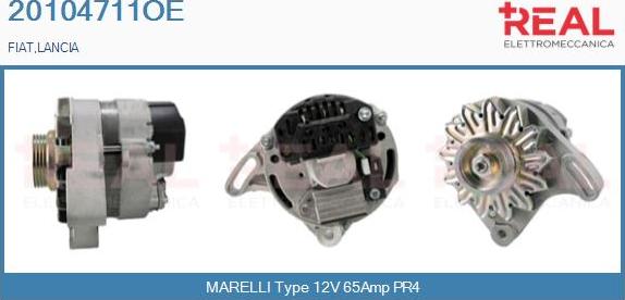 REAL 20104711OE - Alternateur droxauto.com