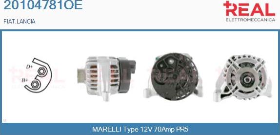 REAL 20104781OE - Alternateur droxauto.com