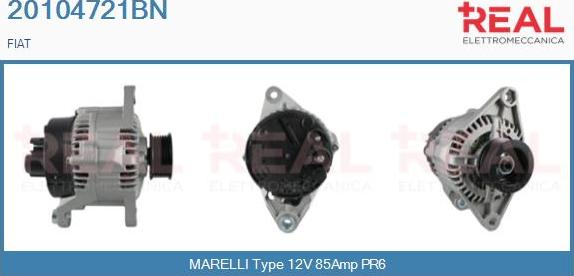 REAL 20104721BN - Alternateur droxauto.com