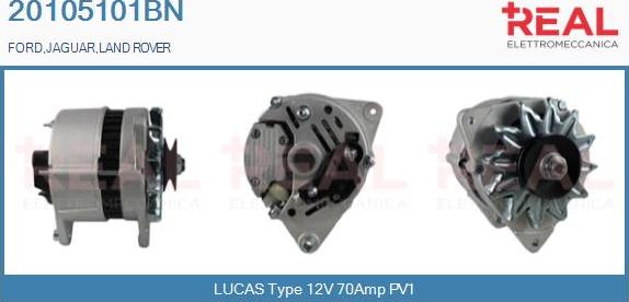 REAL 20105101BN - Alternateur droxauto.com