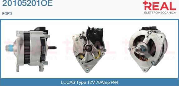 REAL 20105201OE - Alternateur droxauto.com