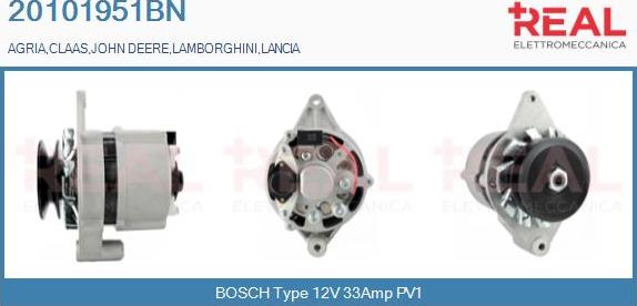 REAL 20101951BN - Alternateur droxauto.com