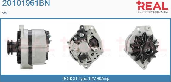 REAL 20101961BN - Alternateur droxauto.com