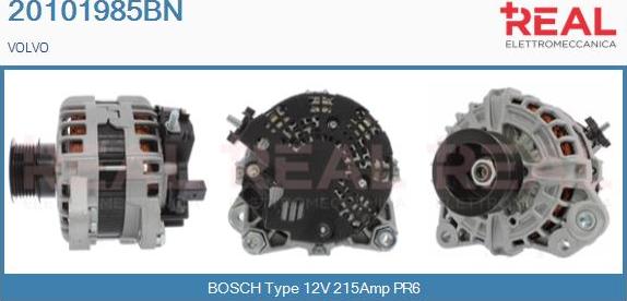REAL 20101985BN - Alternateur droxauto.com