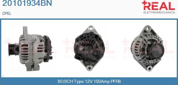 REAL 20101934BN - Alternateur droxauto.com