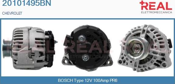 REAL 20101495BN - Alternateur droxauto.com