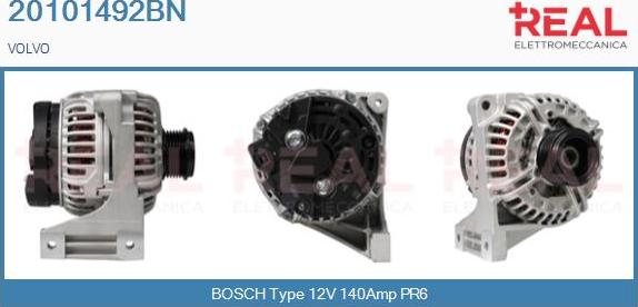 REAL 20101492BN - Alternateur droxauto.com