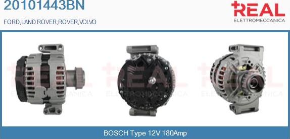 REAL 20101443BN - Alternateur droxauto.com