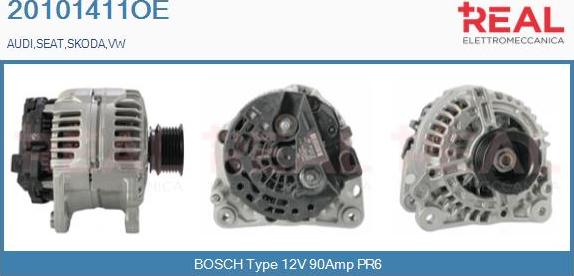 REAL 20101411OE - Alternateur droxauto.com